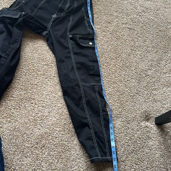 Blue Savvy Black Juniors Jeans Size 7 - Picture 14 of 16